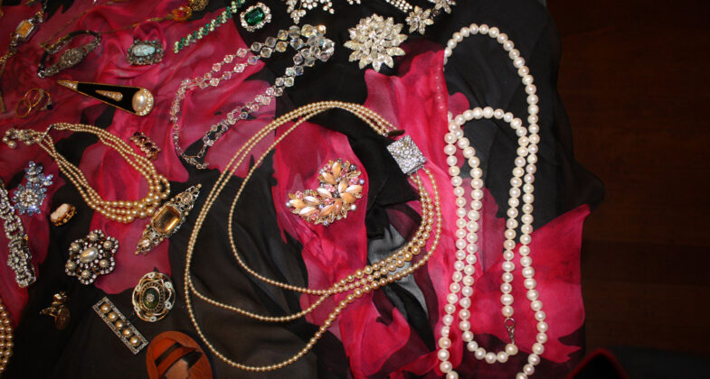 Special jewelry and trinkets worn to the dances