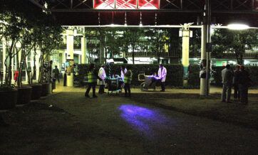 Mobile AV Crew with their interactive carts