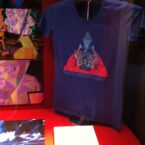 T-shirt on display
