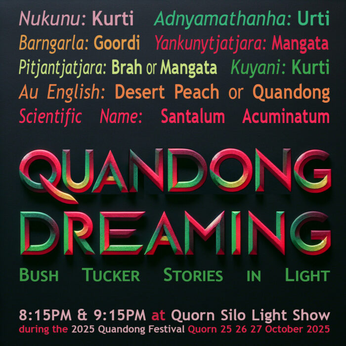 Names for the Quandong in different first nation regions